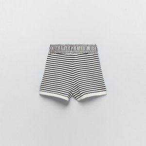 Striped knit shorts, Zara, Size Small